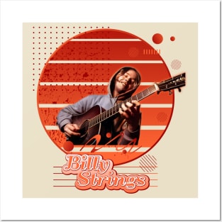 Billy strings | Retro style Posters and Art